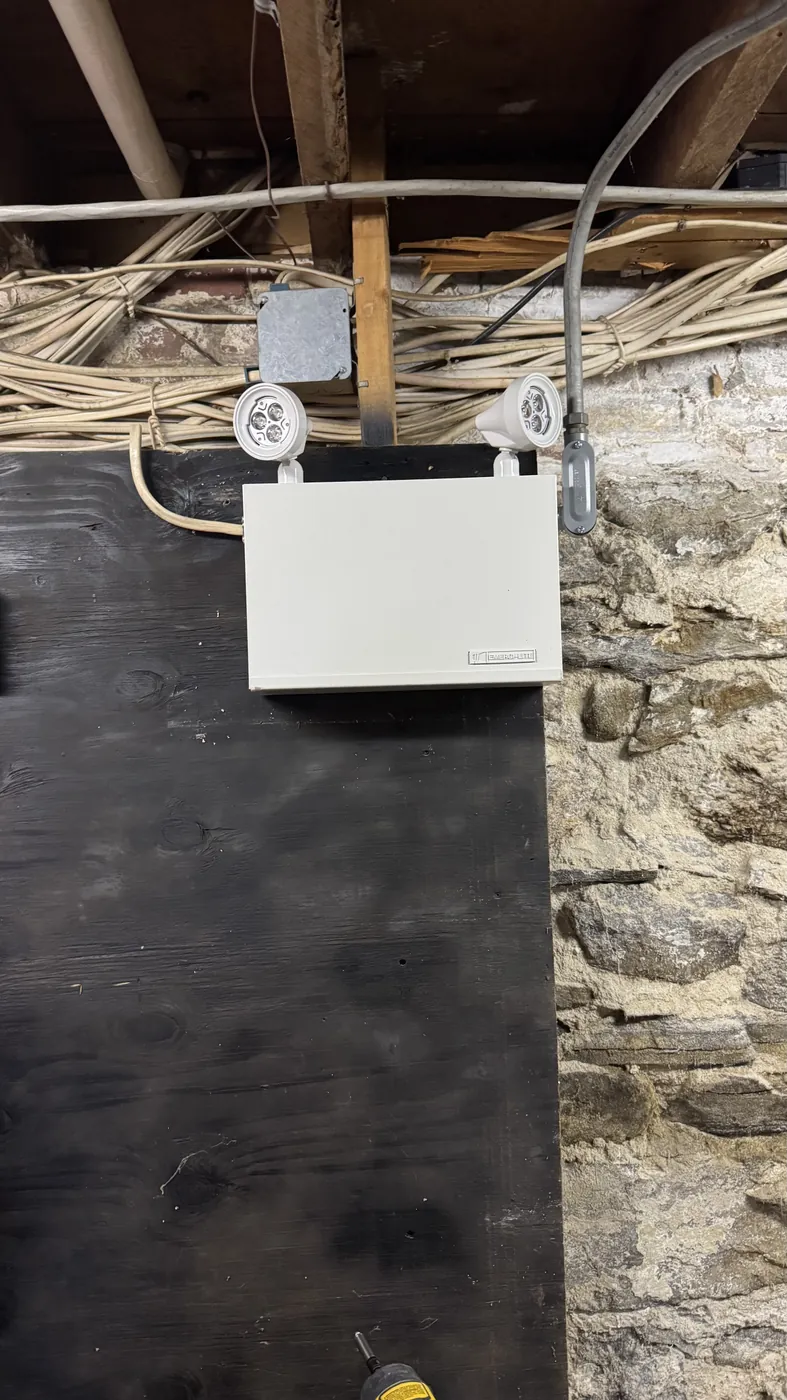 Lighting, emergency systems, and unit electrical for the Hudson Housing Authority