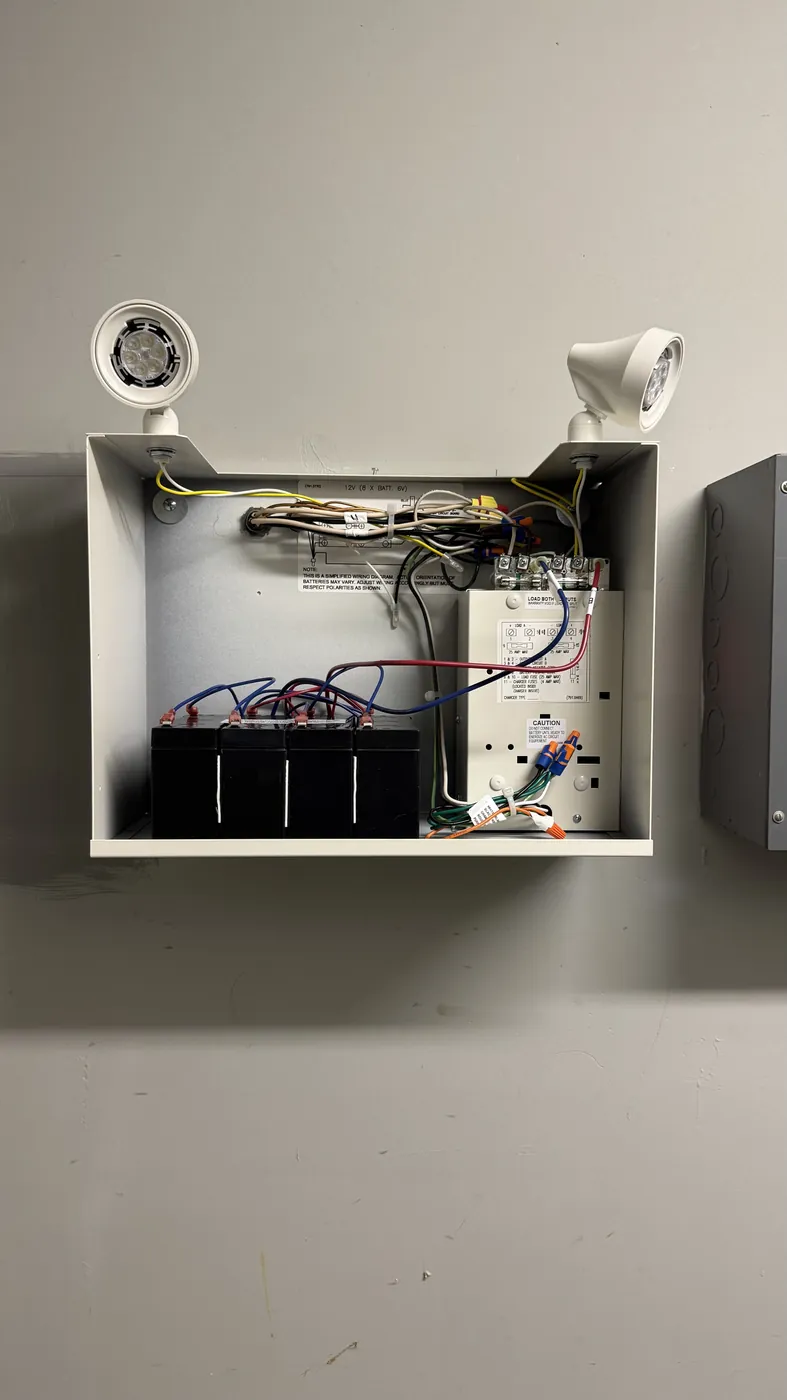 Lighting, emergency systems, and unit electrical for the Hudson Housing Authority - project photo