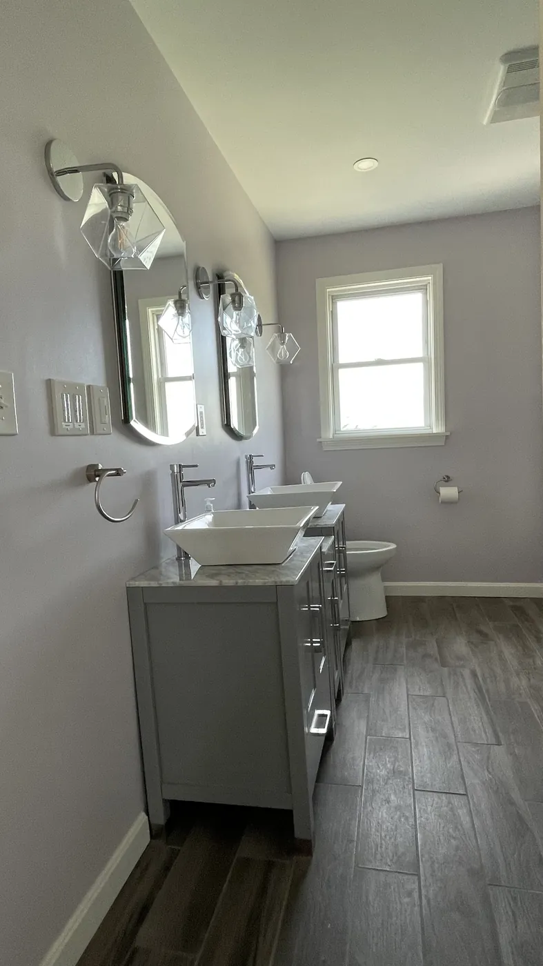 Electrical for a full bathroom remodel - project photo