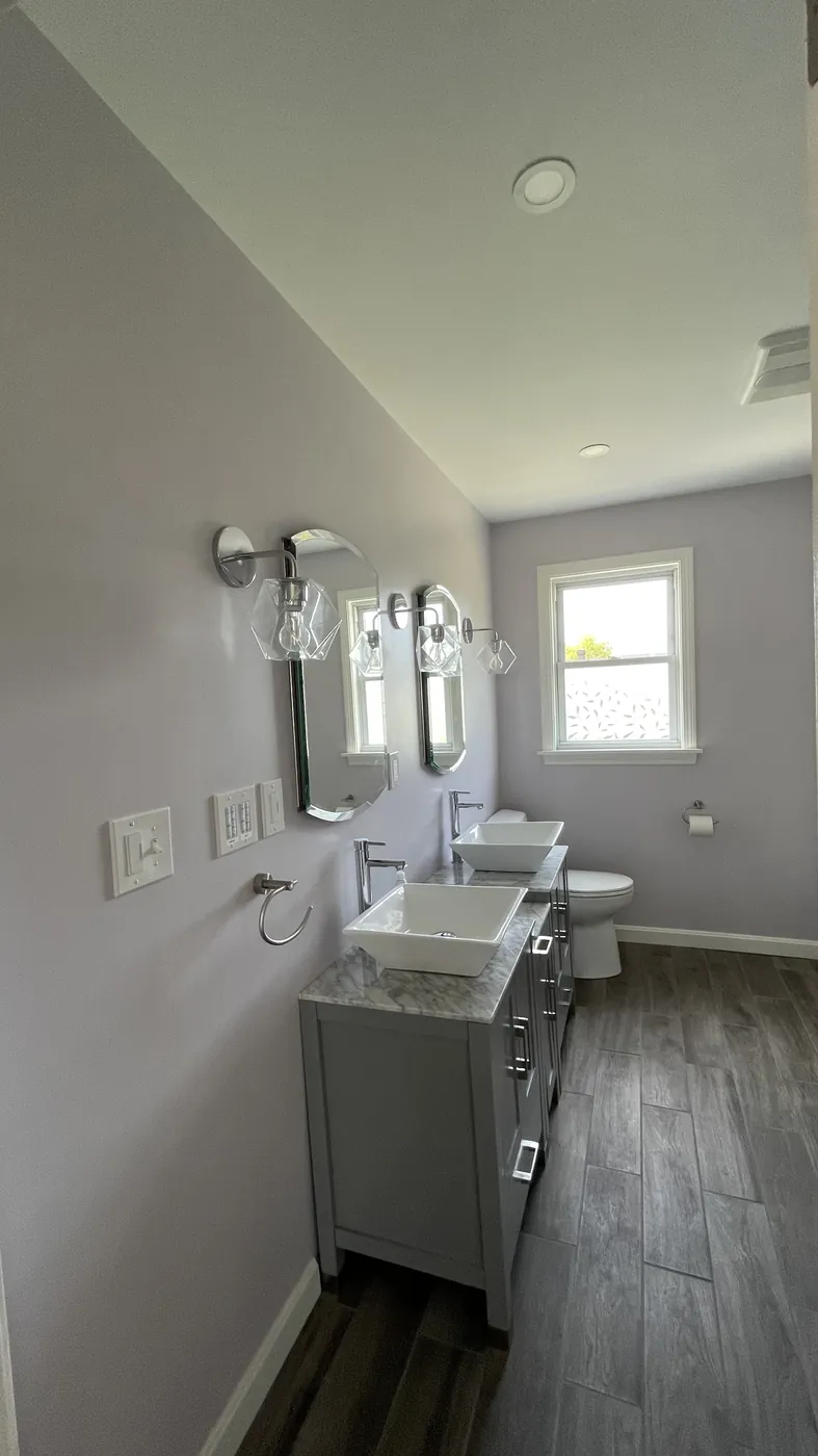 Electrical for a full bathroom remodel - project photo